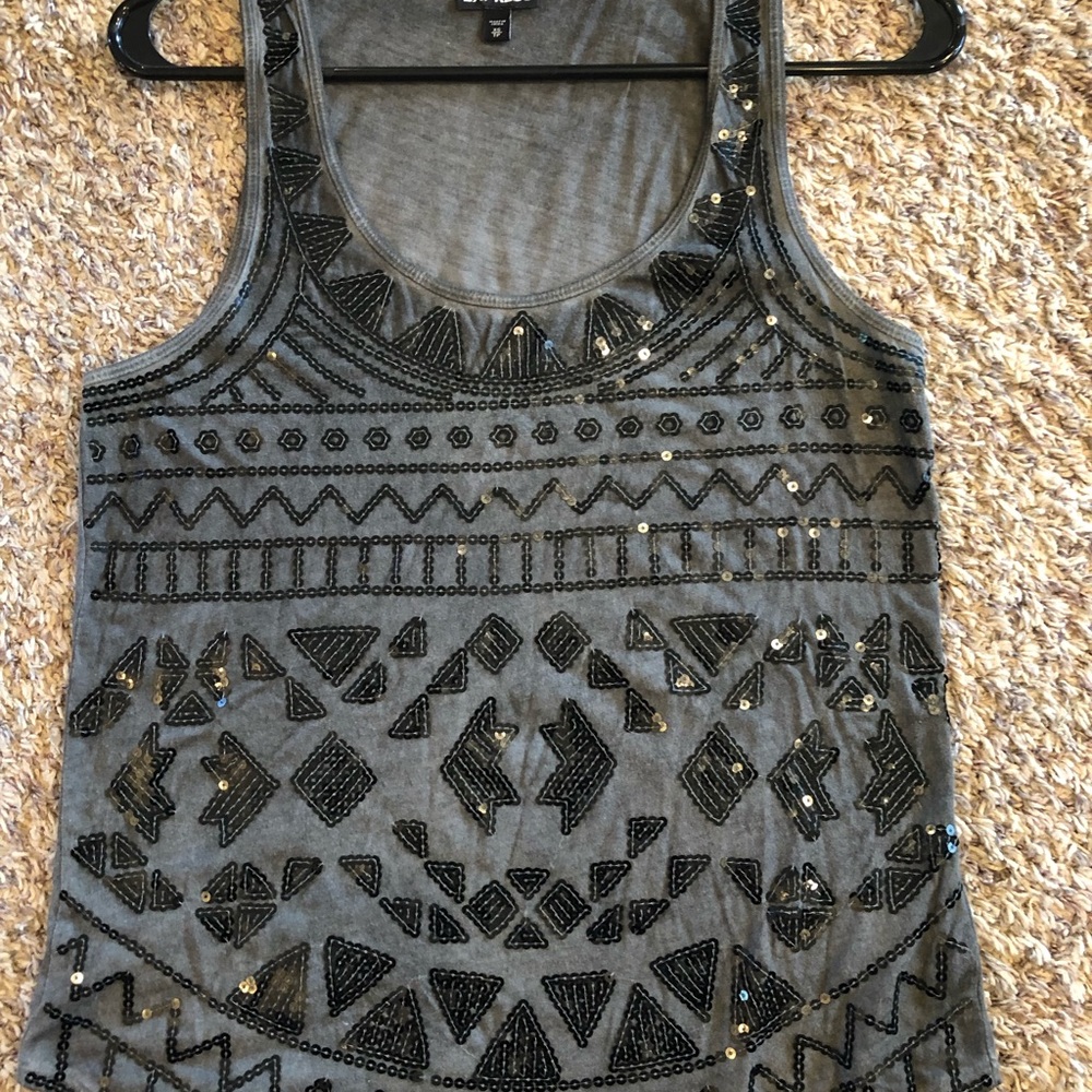 Women’s Express sequin tank